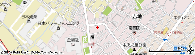 滋賀県野洲市吉地1318周辺の地図
