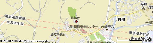 法輪寺周辺の地図