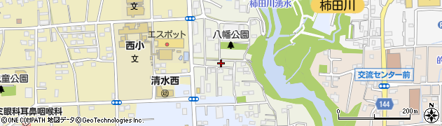 静岡県駿東郡清水町八幡225周辺の地図