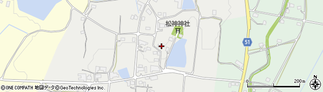岡山県勝田郡奈義町中島東618周辺の地図
