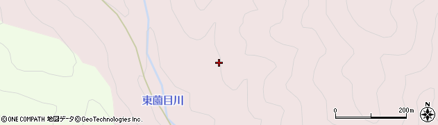 愛知県東栄町（北設楽郡）東薗目（梨畑）周辺の地図