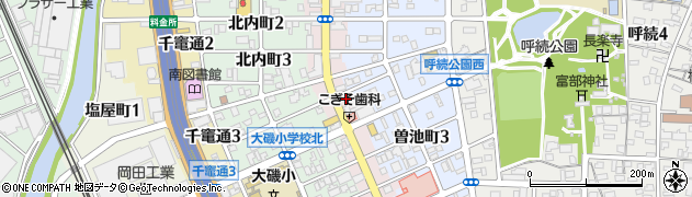 グリーングループタクシー　二葉タクシー周辺の地図