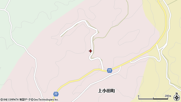〒444-2314 愛知県豊田市上小田町の地図