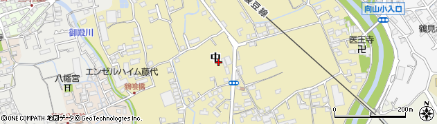 静岡県三島市中周辺の地図