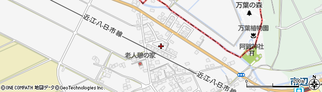 滋賀県東近江市野口町225周辺の地図