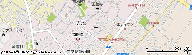 滋賀県野洲市吉地1456周辺の地図