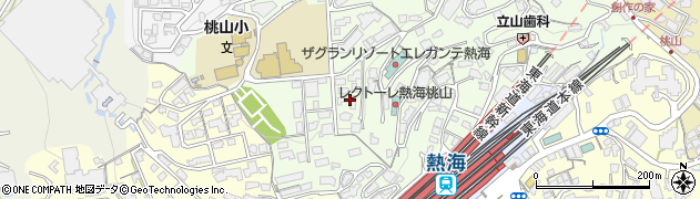 静岡県熱海市桃山町10周辺の地図
