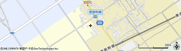 滋賀県近江八幡市竹町171周辺の地図