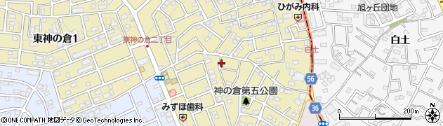 愛知県名古屋市緑区東神の倉周辺の地図