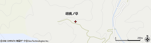 愛知県豊田市葛沢町（胡桃ノ草）周辺の地図