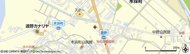 滋賀銀行木浜支店周辺の地図