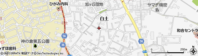 愛知県東郷町（愛知郡）春木（白土）周辺の地図