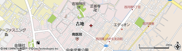 滋賀県野洲市吉地1445周辺の地図