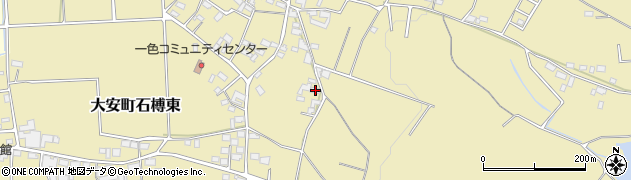三重県いなべ市大安町石榑東2210周辺の地図