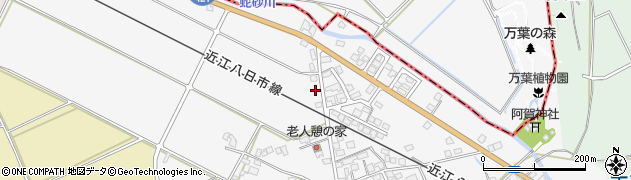 滋賀県東近江市野口町261周辺の地図
