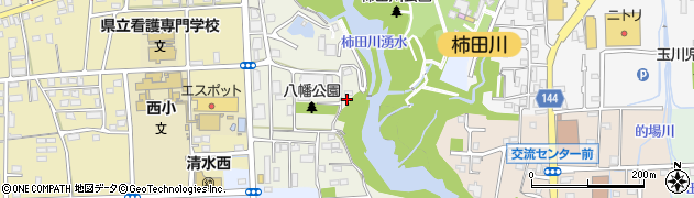静岡県駿東郡清水町八幡212周辺の地図