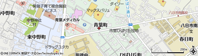 滋賀県東近江市青葉町1-27周辺の地図
