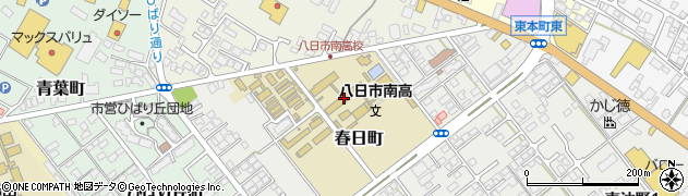 滋賀県立八日市南高等学校周辺の地図