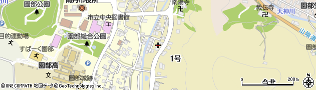 京都府南丹市園部町美園町（２号）周辺の地図