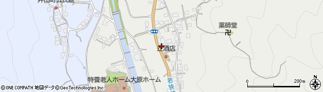 京都府京都市左京区大原戸寺町周辺の地図