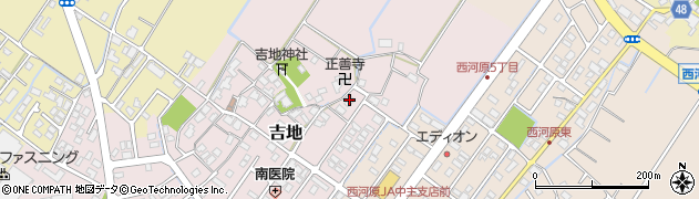 滋賀県野洲市吉地382周辺の地図