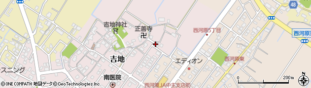 滋賀県野洲市吉地1463周辺の地図