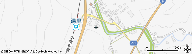 島根県大田市温泉津町湯里1290周辺の地図