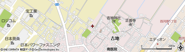 滋賀県野洲市吉地1077周辺の地図