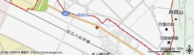 滋賀県東近江市野口町355周辺の地図