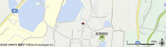 岡山県勝田郡奈義町中島東552周辺の地図