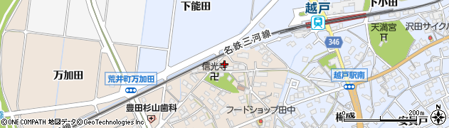 愛知県豊田市荒井町能田原479周辺の地図