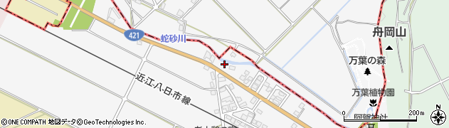 滋賀県東近江市野口町639周辺の地図