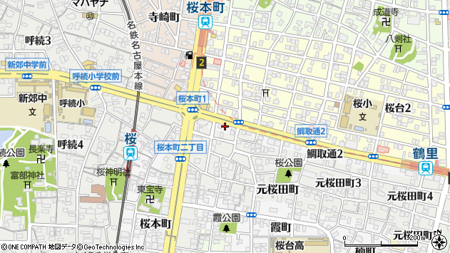 〒457-0031 愛知県名古屋市南区鯛取通の地図