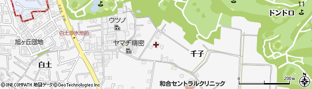 愛知県愛知郡東郷町春木千子23周辺の地図