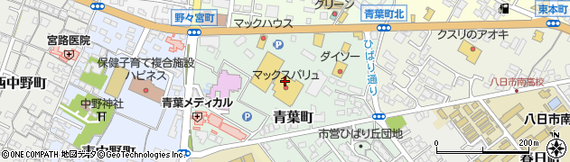 滋賀県東近江市青葉町2-8周辺の地図