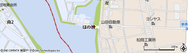 愛知県名古屋市港区南陽町大字福田前新田ほの割周辺の地図