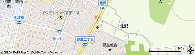 愛知県名古屋市天白区天白町大字野並欠ノ上周辺の地図