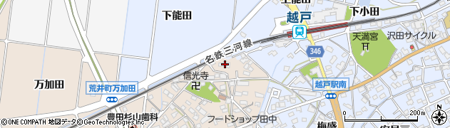 愛知県豊田市荒井町能田原484周辺の地図