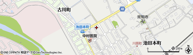滋賀県近江八幡市池田本町993周辺の地図