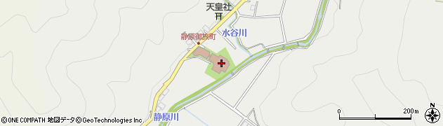 京都府京都市左京区静市静原町581周辺の地図