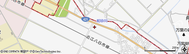 滋賀県東近江市野口町410周辺の地図