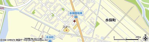 滋賀県守山市水保町1133周辺の地図