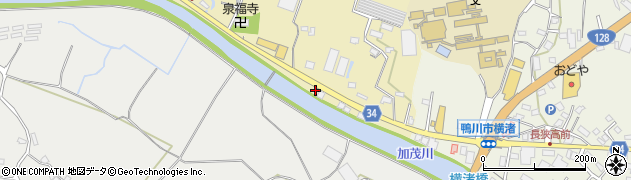 千葉県鴨川市滑谷757-6周辺の地図