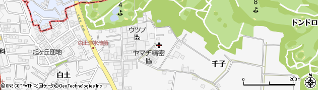 愛知県愛知郡東郷町春木千子18周辺の地図