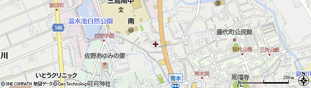 有限会社堀内商店　青木倉庫周辺の地図