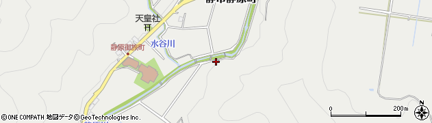 京都府京都市左京区静市静原町1439周辺の地図