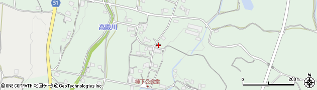 岡山県勝田郡奈義町柿1260周辺の地図
