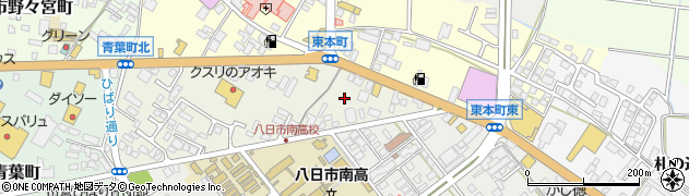 ラーメンまこと屋 東近江八日市店周辺の地図