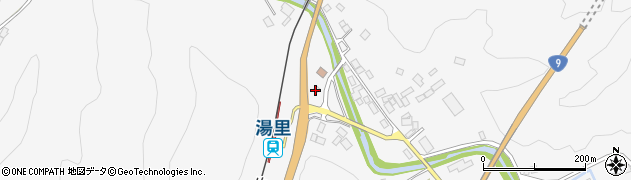 島根県大田市温泉津町湯里1285周辺の地図