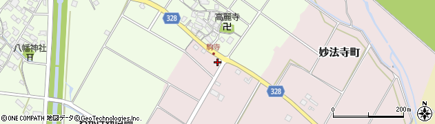 滋賀県東近江市妙法寺町514周辺の地図